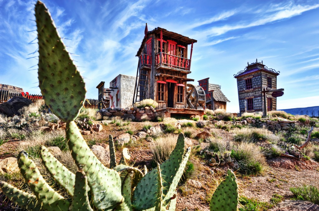 Ghost Town jigsaw puzzle in Great Sightings puzzles on TheJigsawPuzzles.com