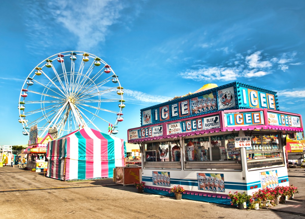 New York State Fair, Syracuse NY jigsaw puzzle in Puzzle of the Day puzzles on TheJigsawPuzzles.com