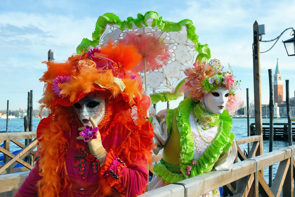 Venice Carnival jigsaw puzzle in People puzzles on TheJigsawPuzzles.com