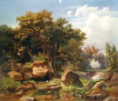 Landscape with a Stork