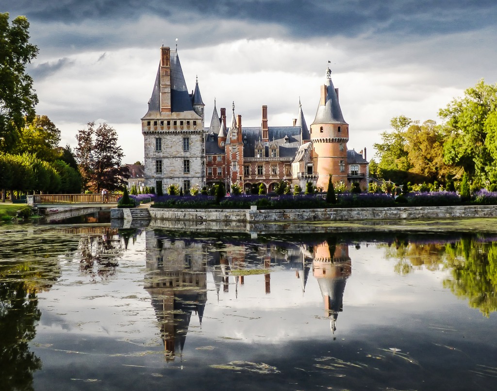 Château de Maintenon, France jigsaw puzzle in Castles puzzles on TheJigsawPuzzles.com