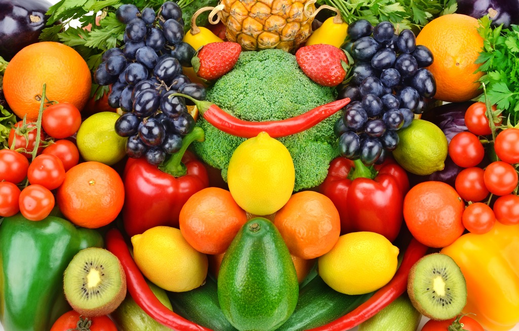 Fruity Smile jigsaw puzzle in Fruits & Veggies puzzles on TheJigsawPuzzles.com