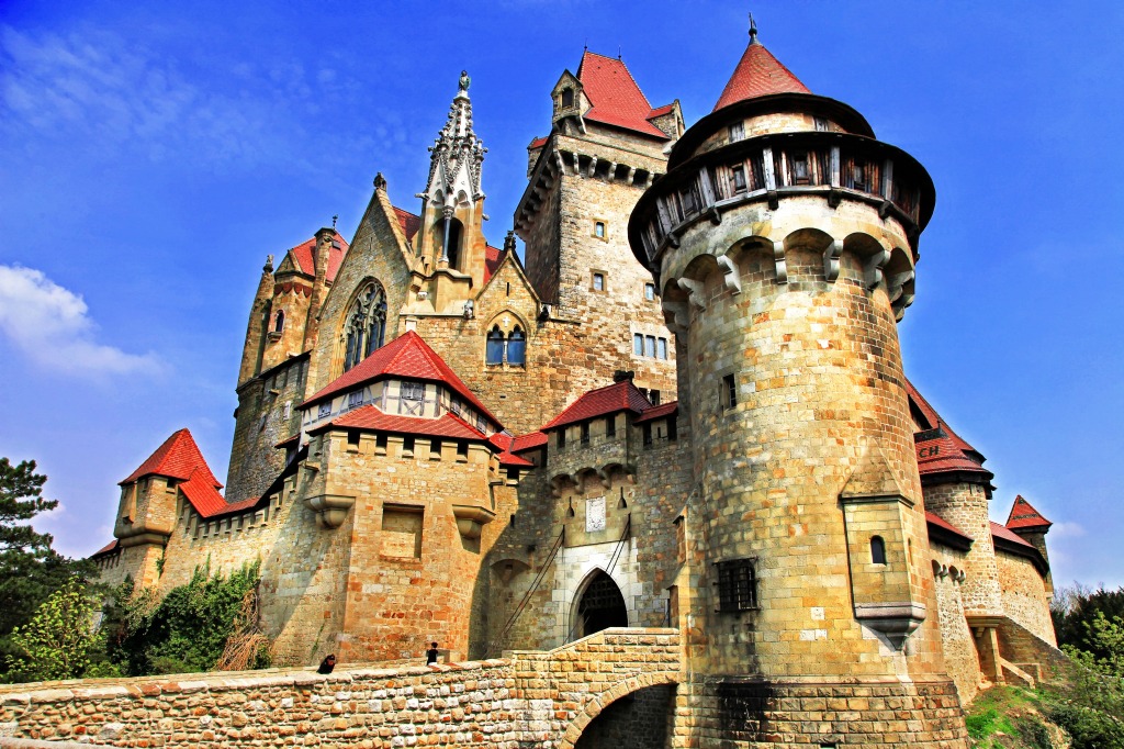 Kreuzenstein Castle in Austria jigsaw puzzle in Castles puzzles on TheJigsawPuzzles.com