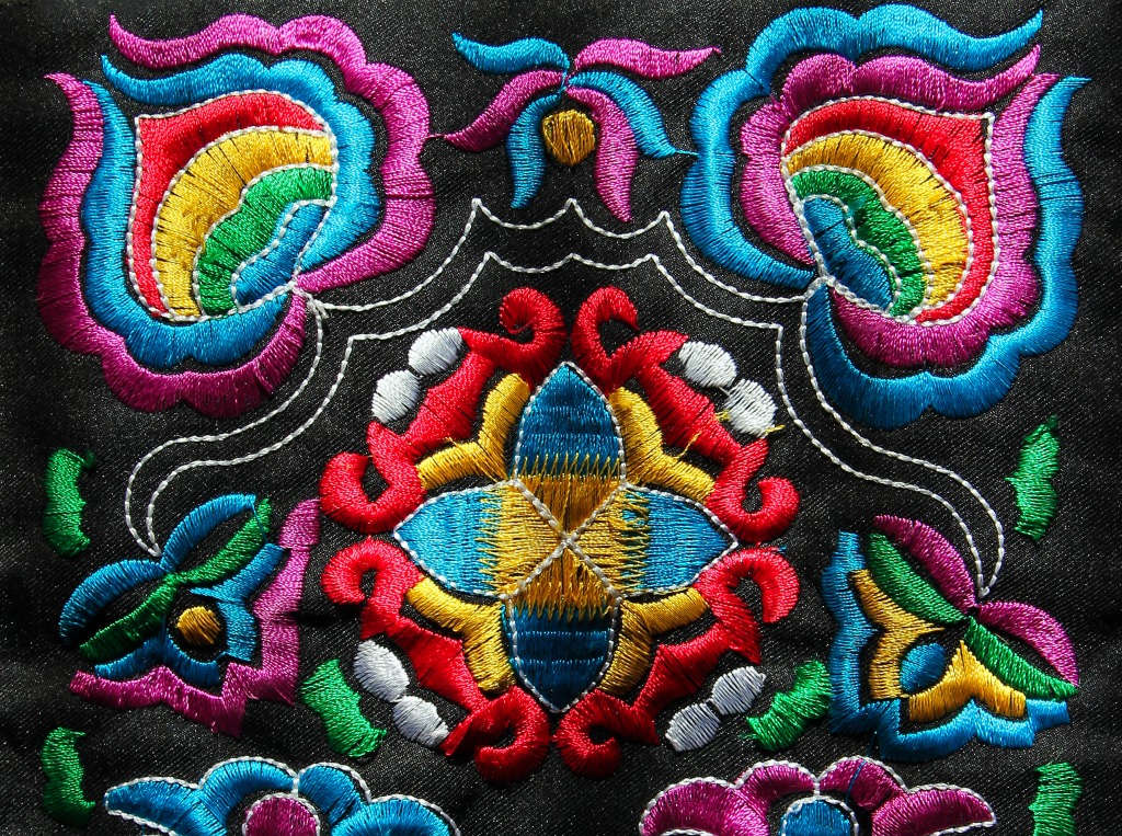 Ethnic Hand Embroidery jigsaw puzzle in Handmade puzzles on TheJigsawPuzzles.com