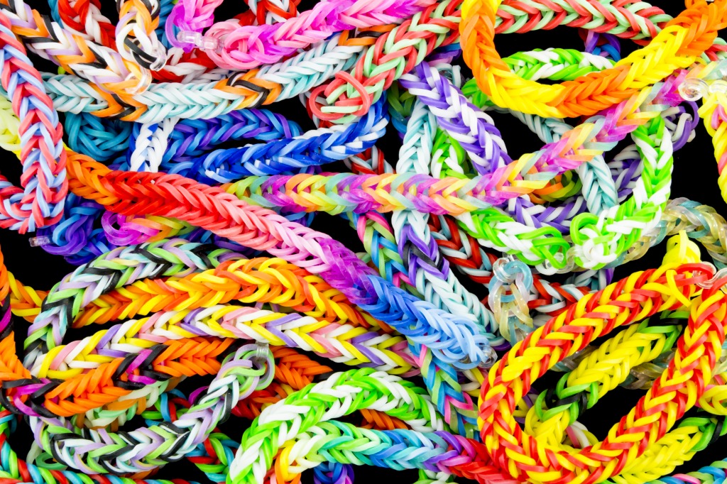 Rubber Band Bracelets jigsaw puzzle in Handmade puzzles on TheJigsawPuzzles.com