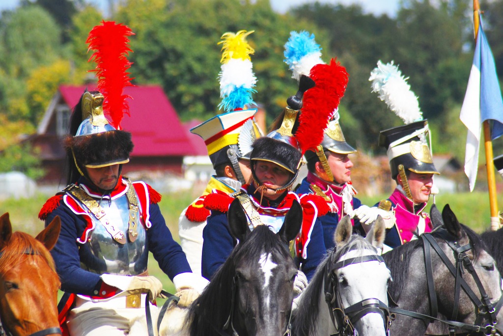 Napoleonic War Reenactors jigsaw puzzle in People puzzles on TheJigsawPuzzles.com