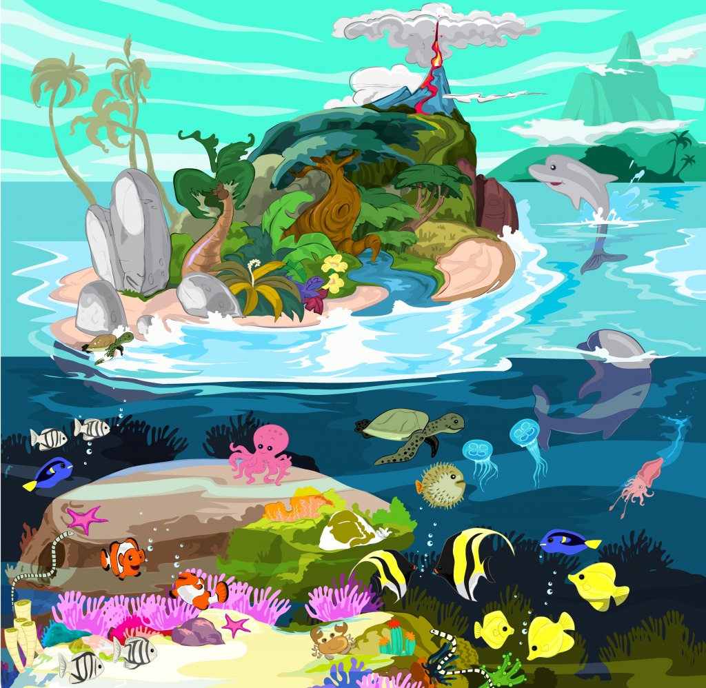 At the Bottom of the Sea jigsaw puzzle in Under the Sea puzzles on TheJigsawPuzzles.com