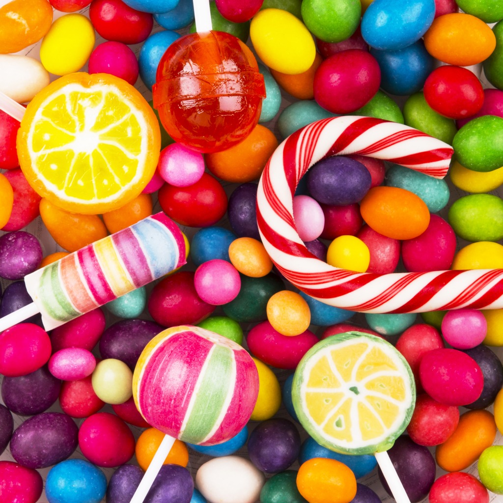 Colorful Candy jigsaw puzzle in Food & Bakery puzzles on TheJigsawPuzzles.com