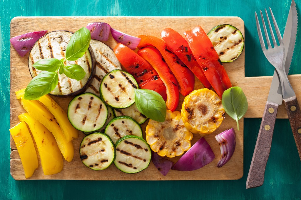 Grilled Vegetables jigsaw puzzle in Fruits & Veggies puzzles on TheJigsawPuzzles.com