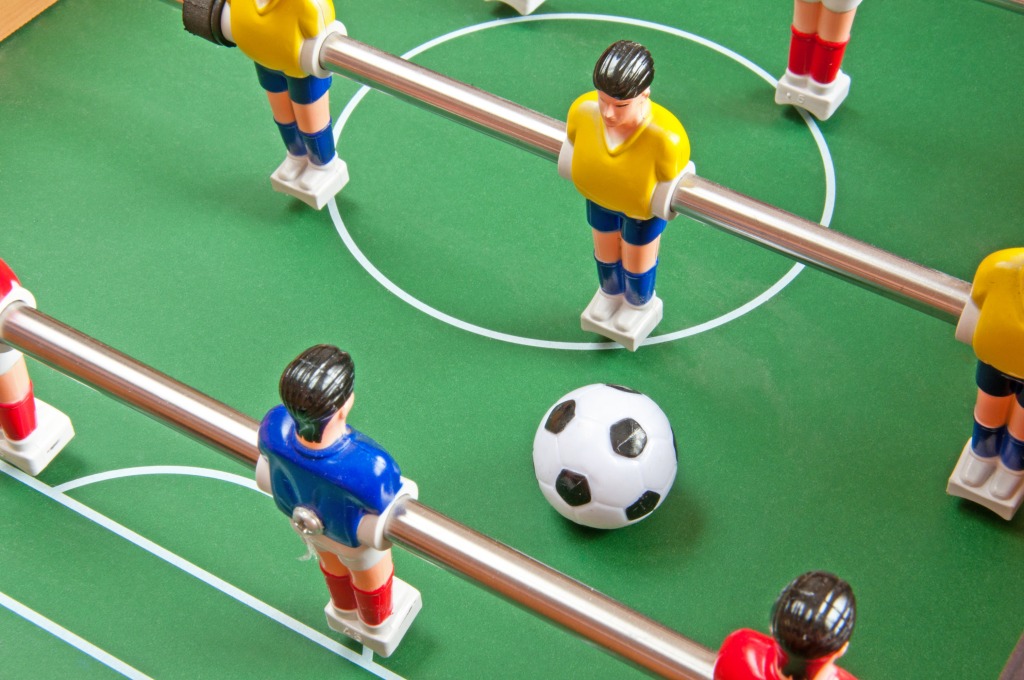 Table Football jigsaw puzzle in Macro puzzles on TheJigsawPuzzles.com