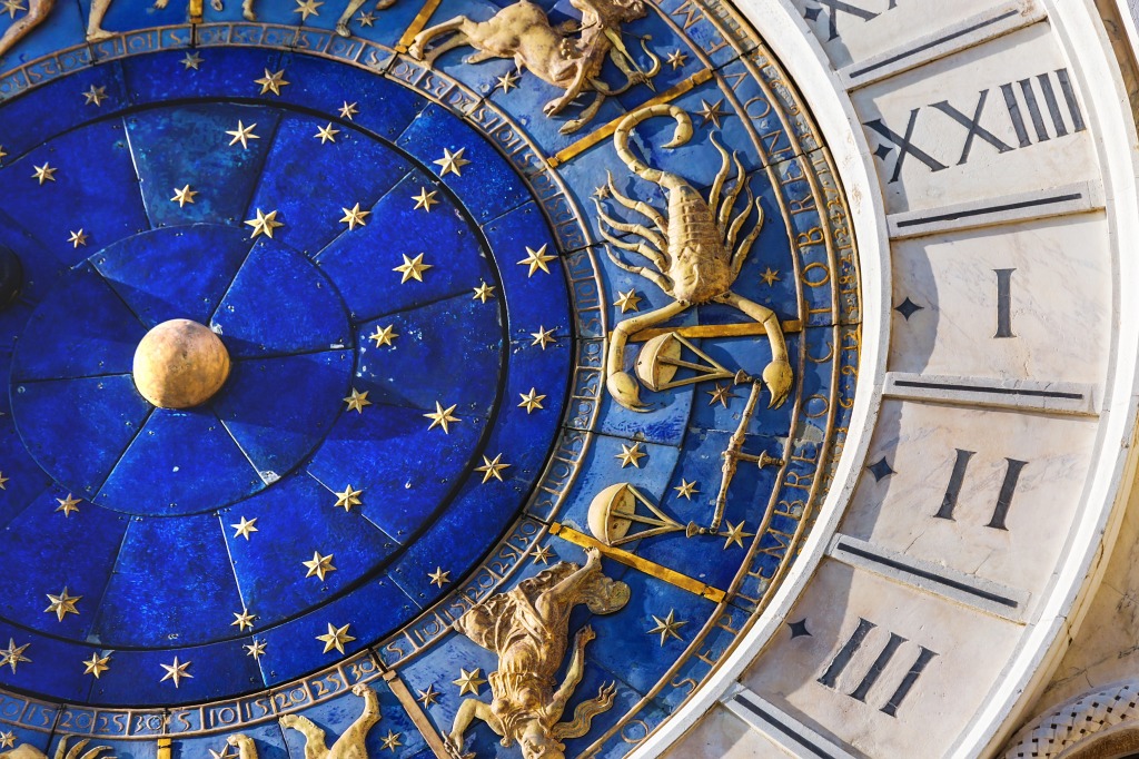 Astronomical Clock, Square San Marco, Venice jigsaw puzzle in Macro puzzles on TheJigsawPuzzles.com