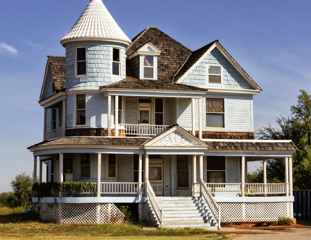 Abandoned House in Spencer, Oklahoma jigsaw puzzle in Street View puzzles on TheJigsawPuzzles.com