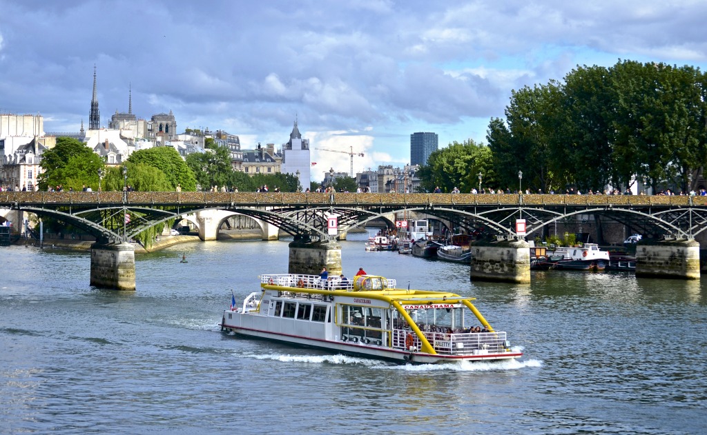 Pont Des Arts, Paris jigsaw puzzle in Bridges puzzles on TheJigsawPuzzles.com