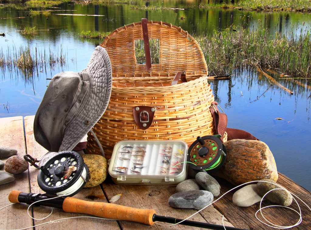 Gone Fishing jigsaw puzzle in Macro puzzles on TheJigsawPuzzles.com