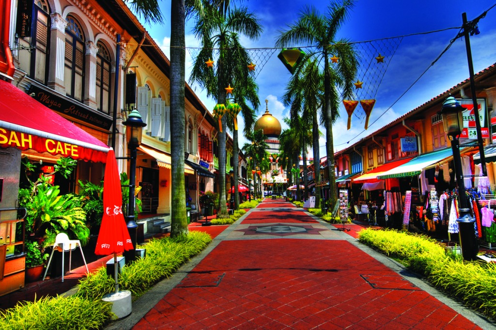 The Sultan Mosque, Singapore jigsaw puzzle in Great Sightings puzzles on TheJigsawPuzzles.com