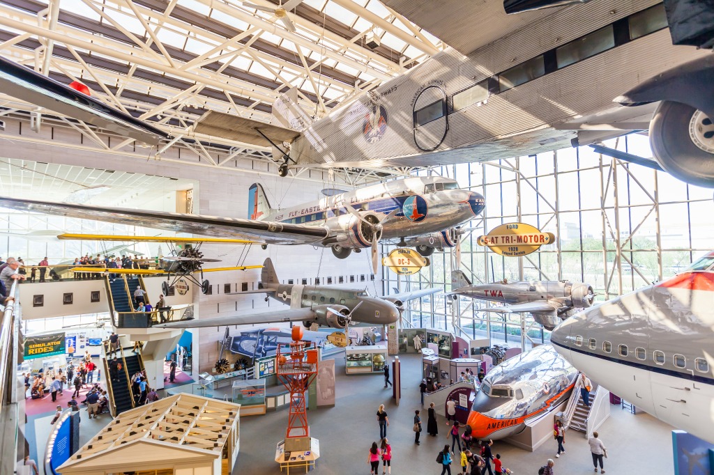 National Air and Space Museum, Washington DC jigsaw puzzle in Aviation puzzles on TheJigsawPuzzles.com