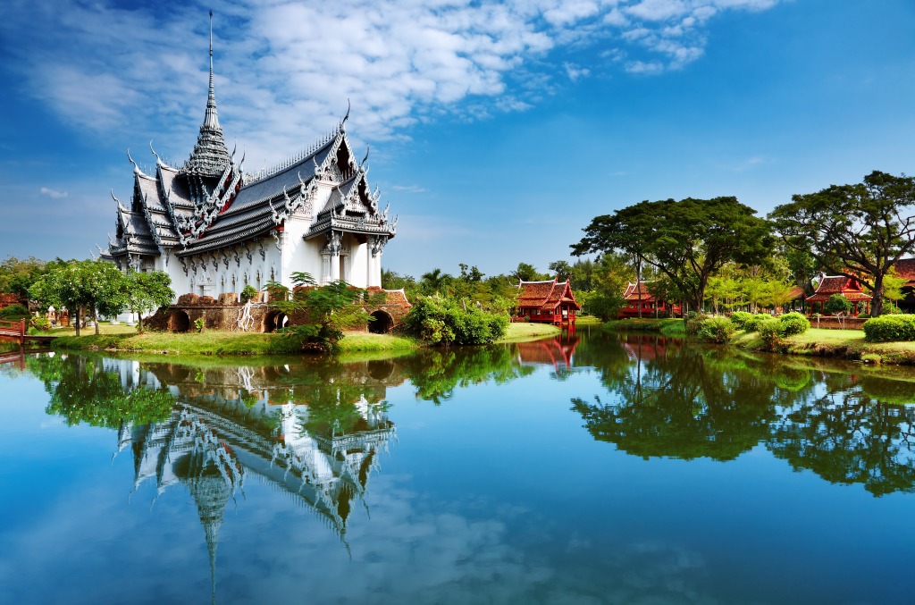 Sanphet Prasat Palace, Bangkok, Thailand jigsaw puzzle in Castles puzzles on TheJigsawPuzzles.com