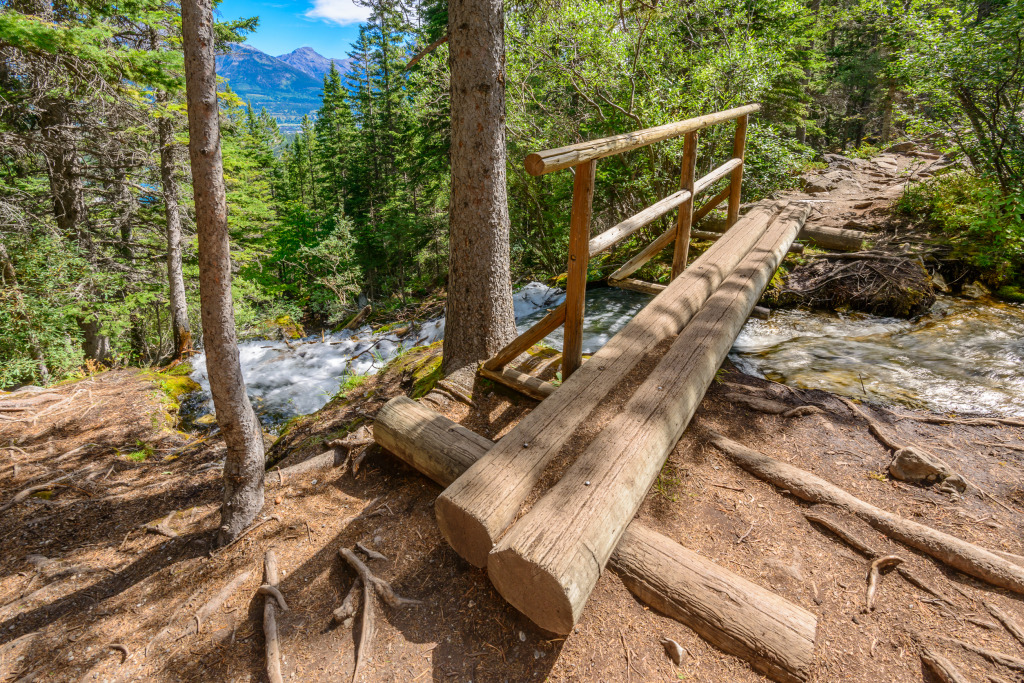 Grassi Lakes Trail, Alberta, Canada jigsaw puzzle in Waterfalls puzzles on TheJigsawPuzzles.com