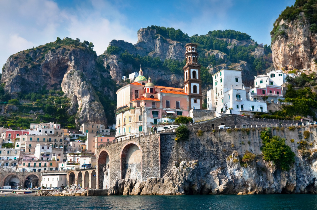 Amalfi Coast, Italy jigsaw puzzle in Great Sightings puzzles on TheJigsawPuzzles.com