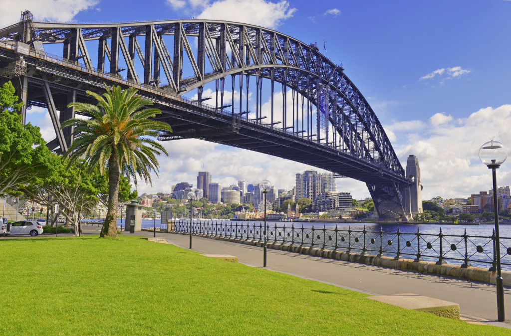 Sydney Harbour Bridge, Australia jigsaw puzzle in Bridges puzzles on TheJigsawPuzzles.com