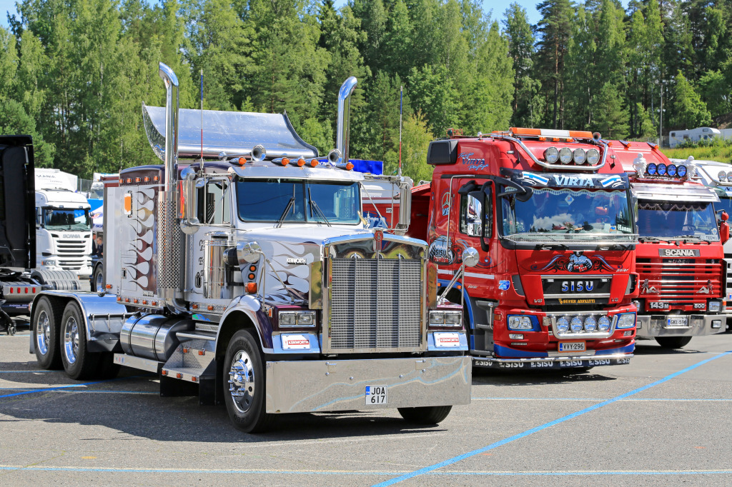 Tawastia Truck Weekend, Finland jigsaw puzzle in Cars & Bikes puzzles on TheJigsawPuzzles.com