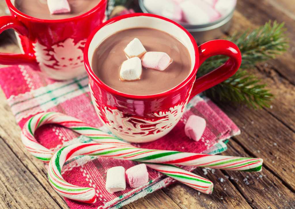 Hot Winter Chocolate jigsaw puzzle in Food & Bakery puzzles on TheJigsawPuzzles.com
