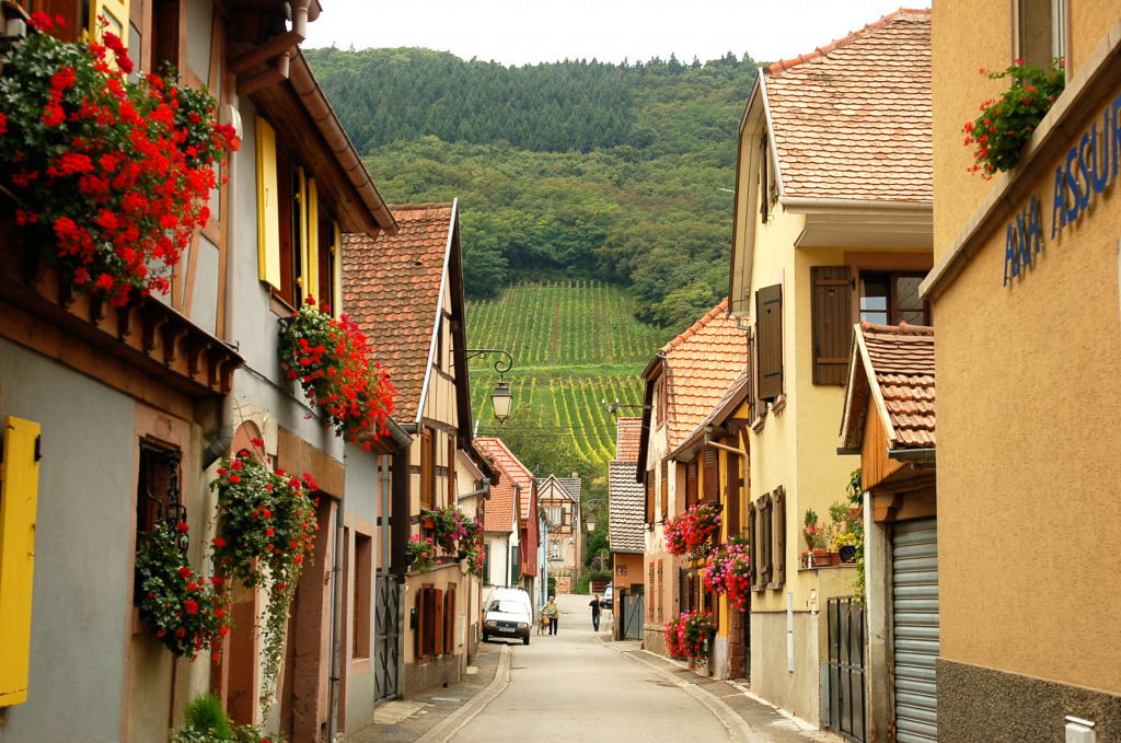 Châtenois, Alsace, France jigsaw puzzle in Street View puzzles on TheJigsawPuzzles.com