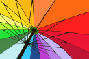 Rainbow Beach Umbrella