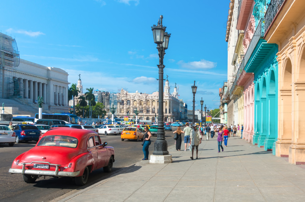 Havana Streets, Cuba jigsaw puzzle in Street View puzzles on TheJigsawPuzzles.com