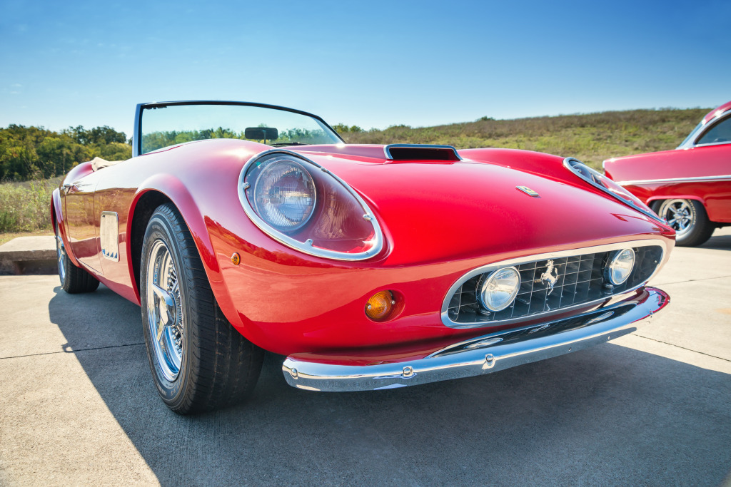 1962 Ferrari 250 Gt California Spyder jigsaw puzzle in Cars & Bikes puzzles on TheJigsawPuzzles.com