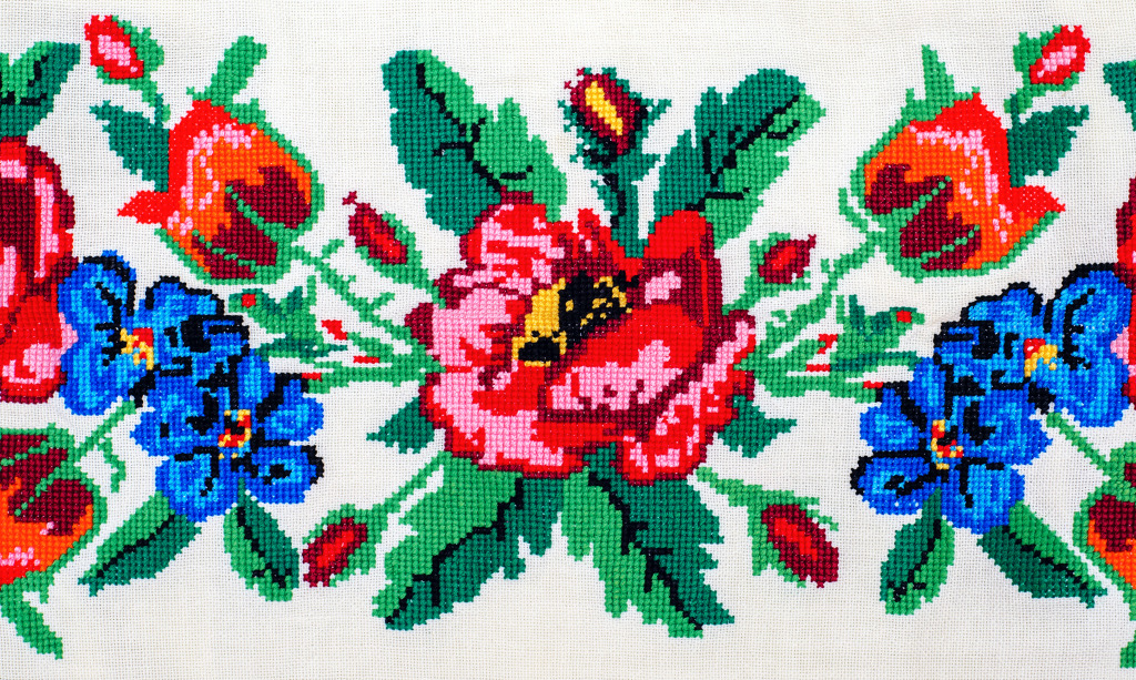 Cross-Stitch Embroidery jigsaw puzzle in Handmade puzzles on TheJigsawPuzzles.com