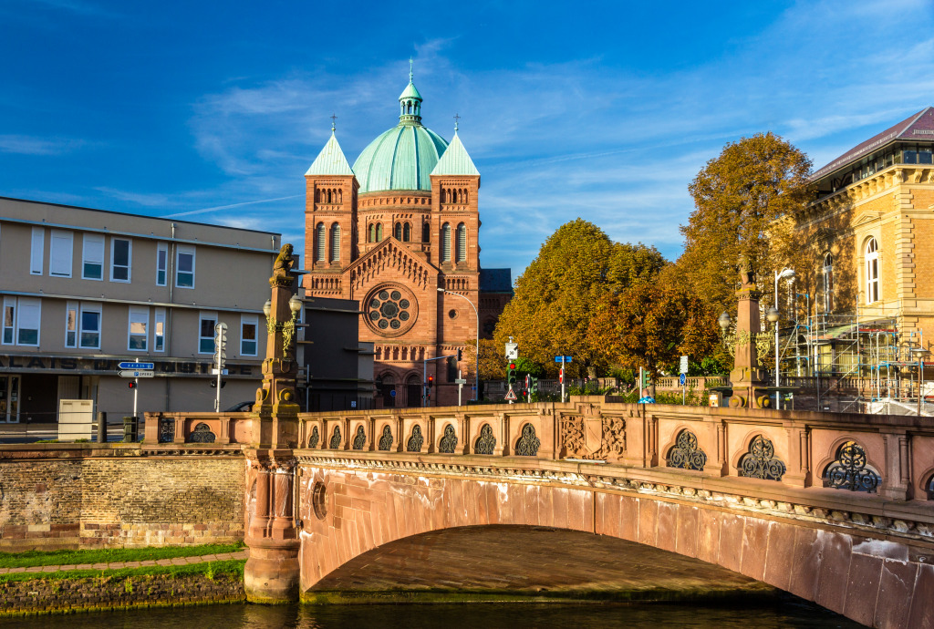 Strasbourg, Alsace, France jigsaw puzzle in Bridges puzzles on TheJigsawPuzzles.com