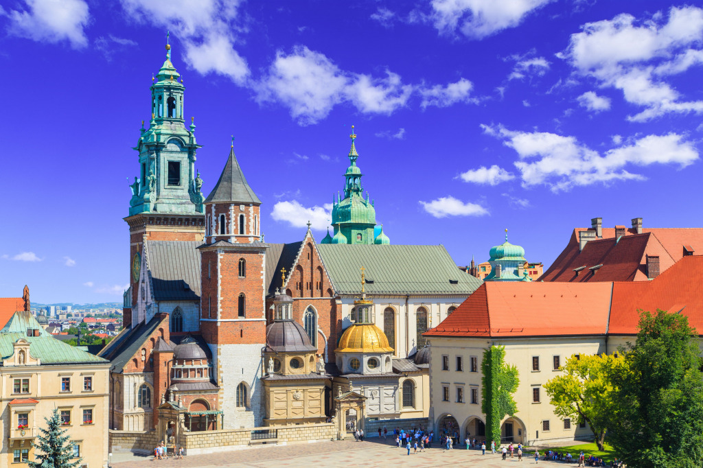 Wawel Castle, Cracow, Poland jigsaw puzzle in Castles puzzles on TheJigsawPuzzles.com