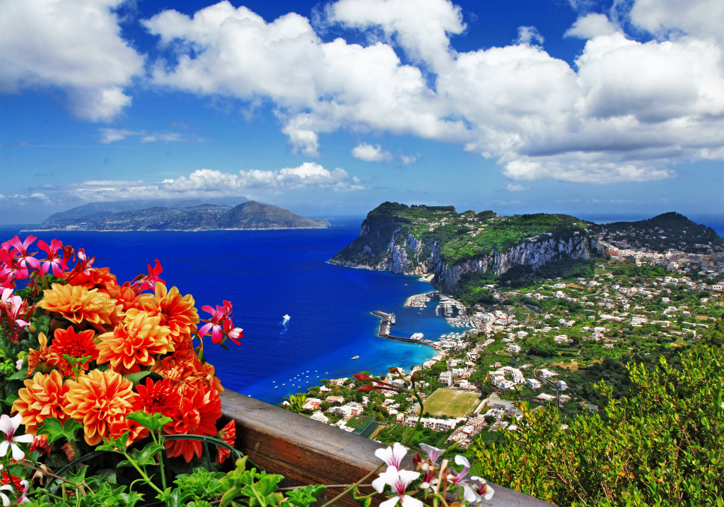 Capri Island, Italy jigsaw puzzle in Great Sightings puzzles on TheJigsawPuzzles.com