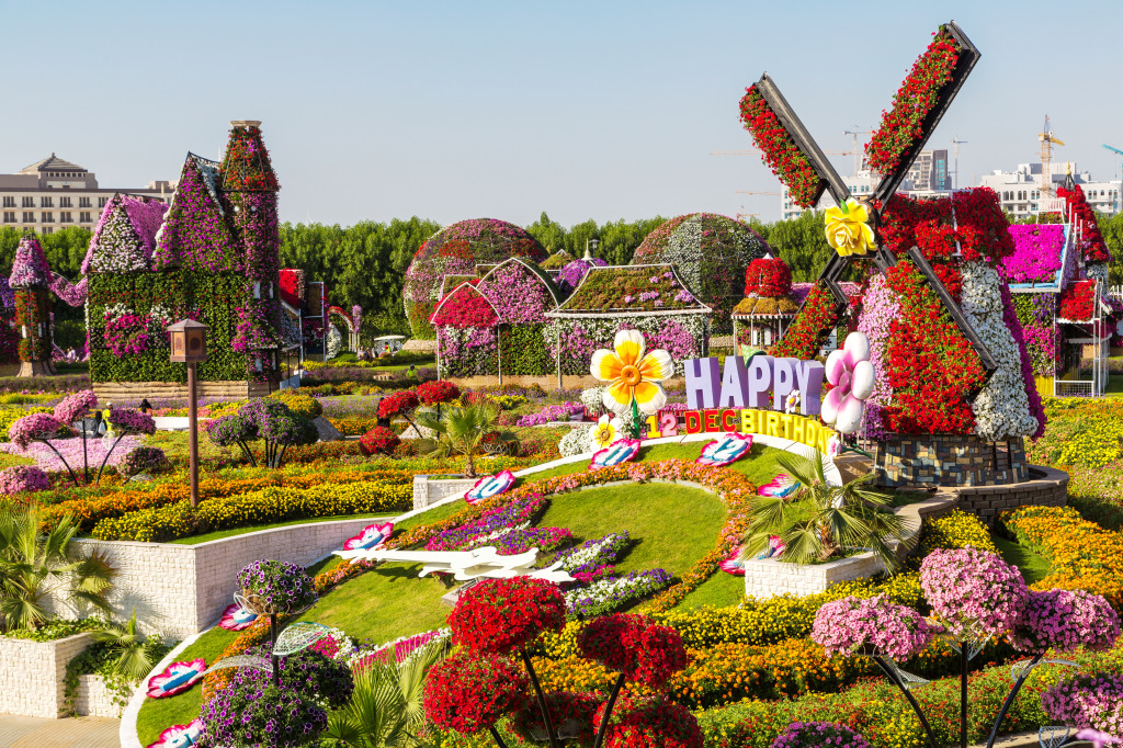 Dubai Miracle Garden, UAE jigsaw puzzle in Flowers puzzles on TheJigsawPuzzles.com