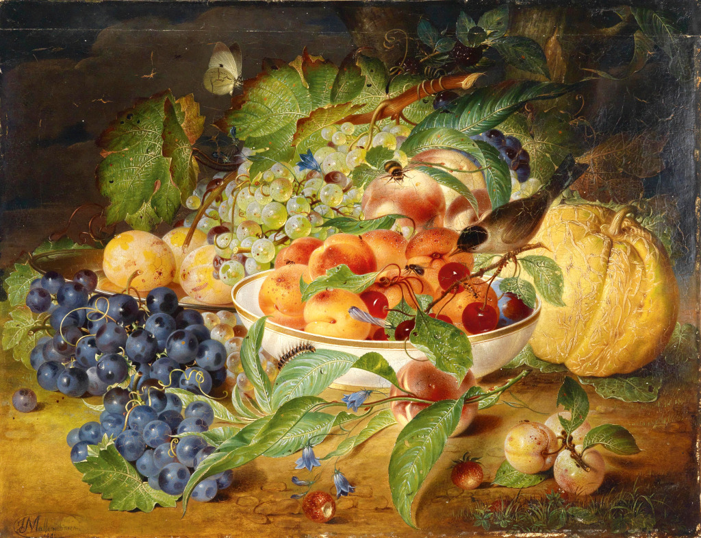 Still Life with Fruits jigsaw puzzle in Fruits & Veggies puzzles on TheJigsawPuzzles.com