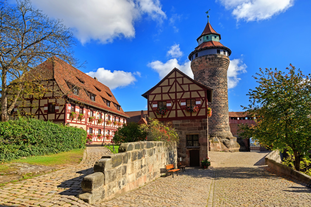 Nuremberg Castle, Germany jigsaw puzzle in Castles puzzles on TheJigsawPuzzles.com