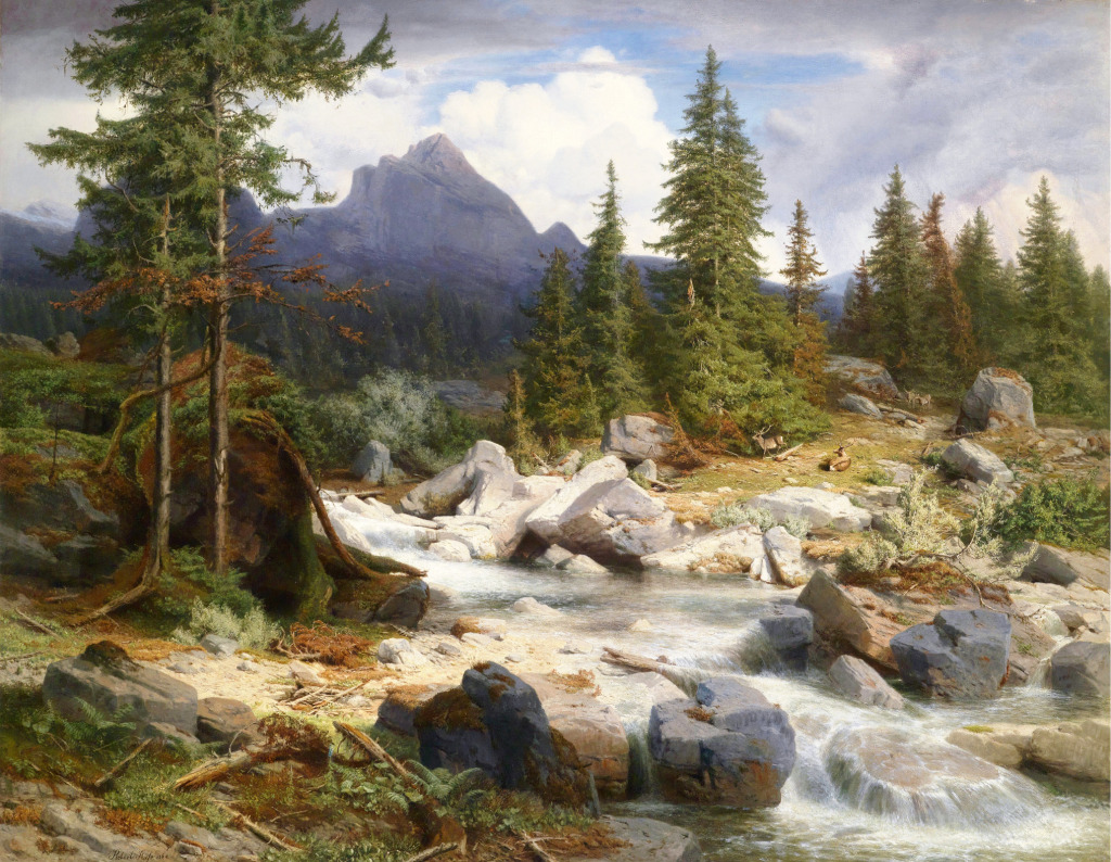 Ramsau jigsaw puzzle in Waterfalls puzzles on TheJigsawPuzzles.com