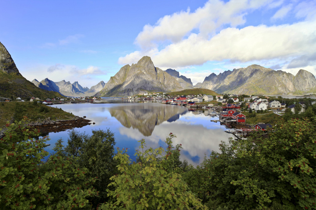 Lofoten Islands, Norway jigsaw puzzle in Great Sightings puzzles on TheJigsawPuzzles.com