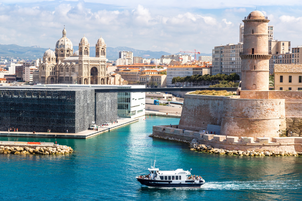 Saint Jean Castle, Marseille, France jigsaw puzzle in Castles puzzles on TheJigsawPuzzles.com