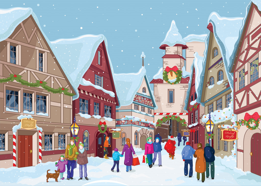 Christmas Season jigsaw puzzle in Christmas & New Year puzzles on TheJigsawPuzzles.com