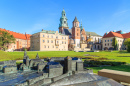 Wawel Castle in Cracow, Poland