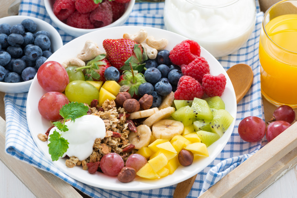 Healthy Breakfast jigsaw puzzle in Food & Bakery puzzles on TheJigsawPuzzles.com