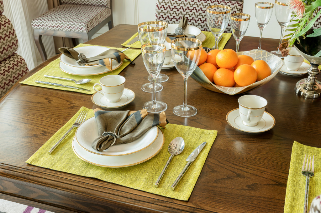 Elegant Table Setting jigsaw puzzle in Food & Bakery puzzles on TheJigsawPuzzles.com