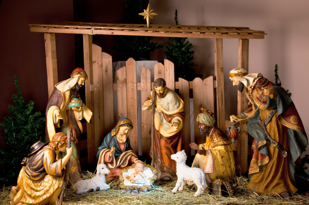 Nativity Scene jigsaw puzzle in Christmas & New Year puzzles on TheJigsawPuzzles.com