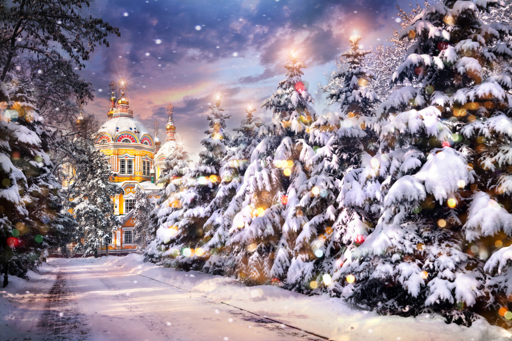 Christmas Season jigsaw puzzle in Christmas & New Year puzzles on TheJigsawPuzzles.com