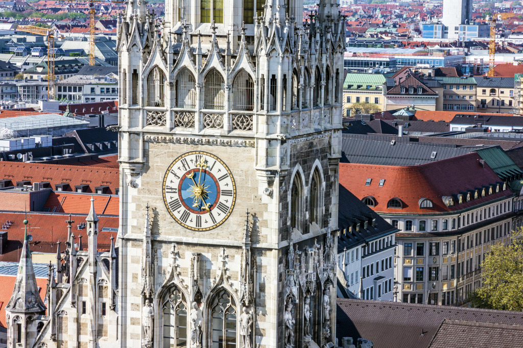 Munich New Town Hall, Germany jigsaw puzzle in Puzzle of the Day puzzles on TheJigsawPuzzles.com