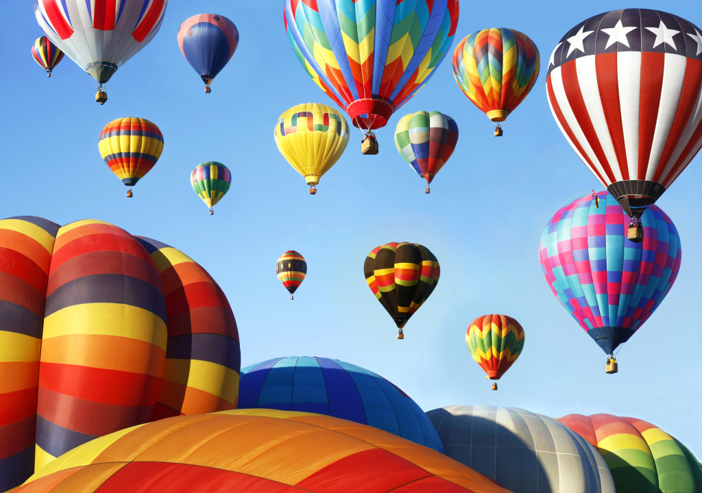 Hot Air Balloons jigsaw puzzle in Puzzle of the Day puzzles on TheJigsawPuzzles.com