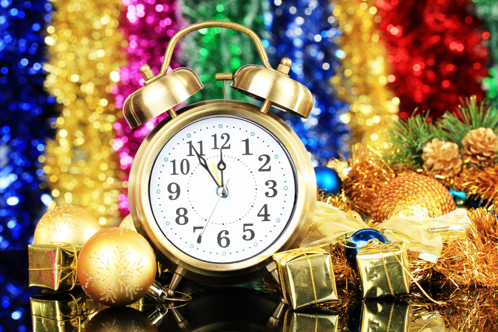 New Year's Eve jigsaw puzzle in Puzzle of the Day puzzles on TheJigsawPuzzles.com