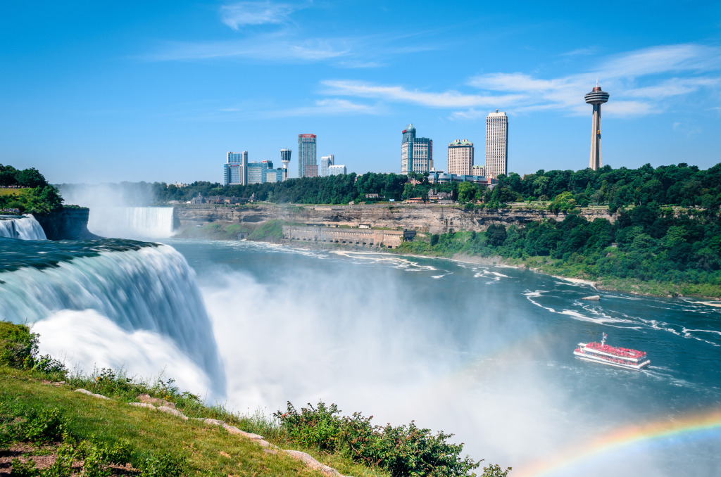 Niagara Falls jigsaw puzzle in Waterfalls puzzles on TheJigsawPuzzles.com